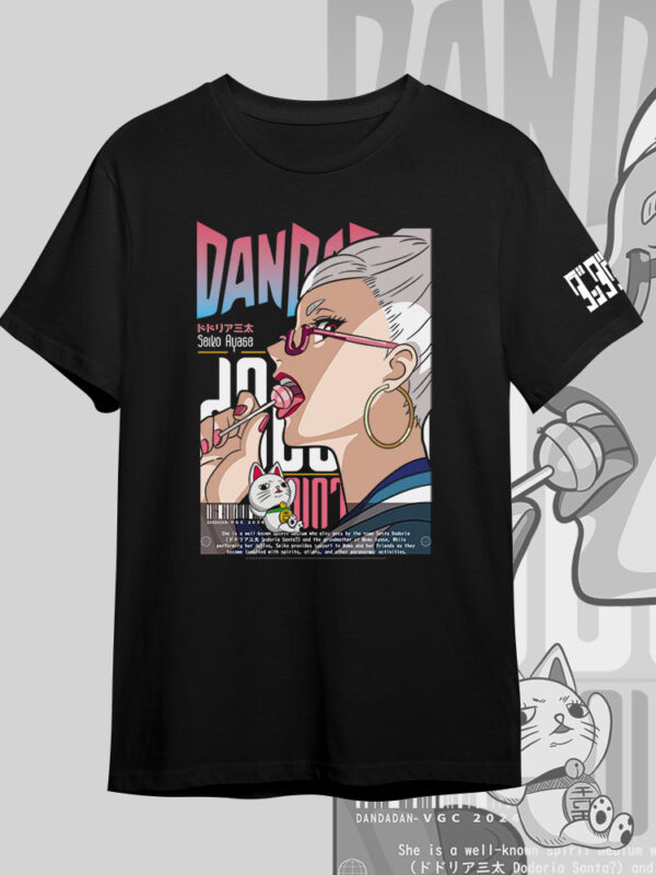 Seiko Ayase | Camiseta negra | DanDaDan