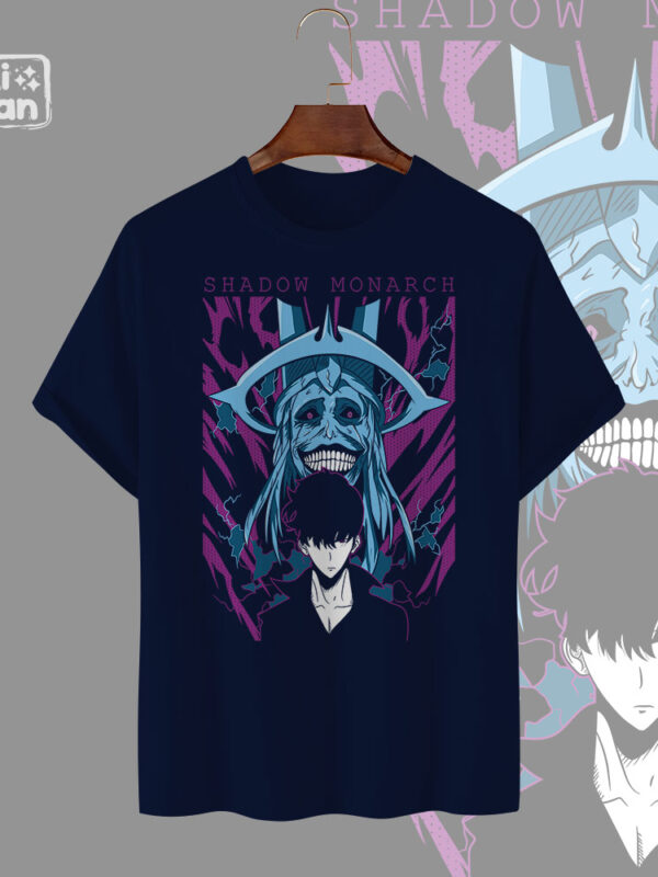 Shadow monarch | Camiseta oscura | Solo leveling