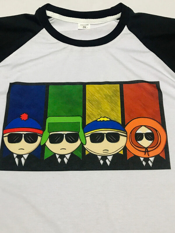 South Park MIB | Camiseta manga negra
