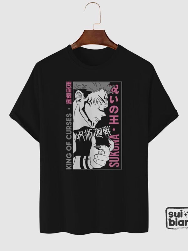 King of curses | Camiseta negra | Jujutsu Kaisen