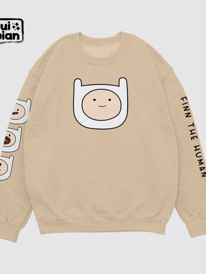 Finn el humano | Suéter Beige | Hora de aventura