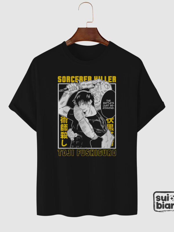 Toji Fushiguro | Camiseta negra | Jujutsu Kaisen