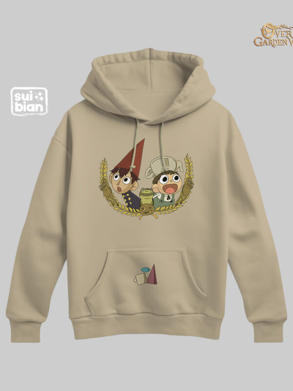 Welcome | Hoodie Beige | Más allá del Jardín