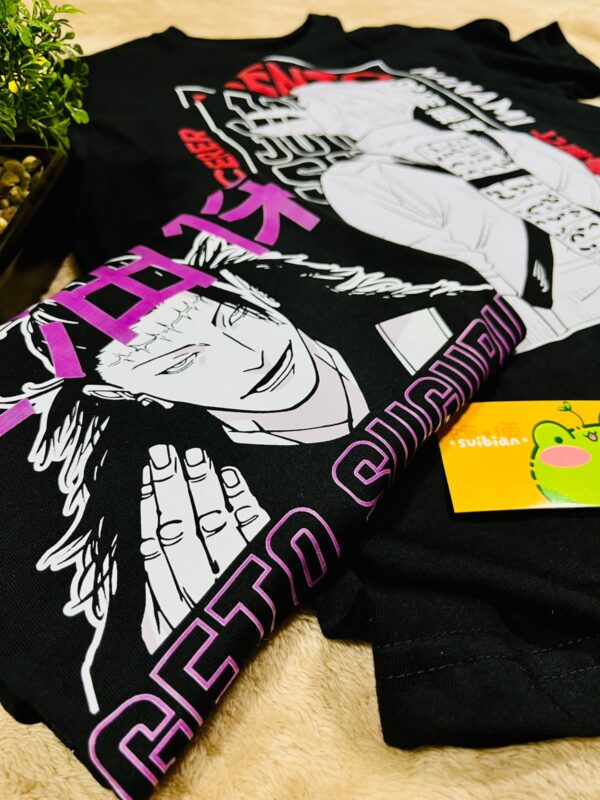 Suguru Geto purple | Camiseta negra | Jujutsu Kaisen