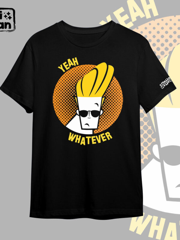Yeah whatever | Camiseta negra | Cartoon Network