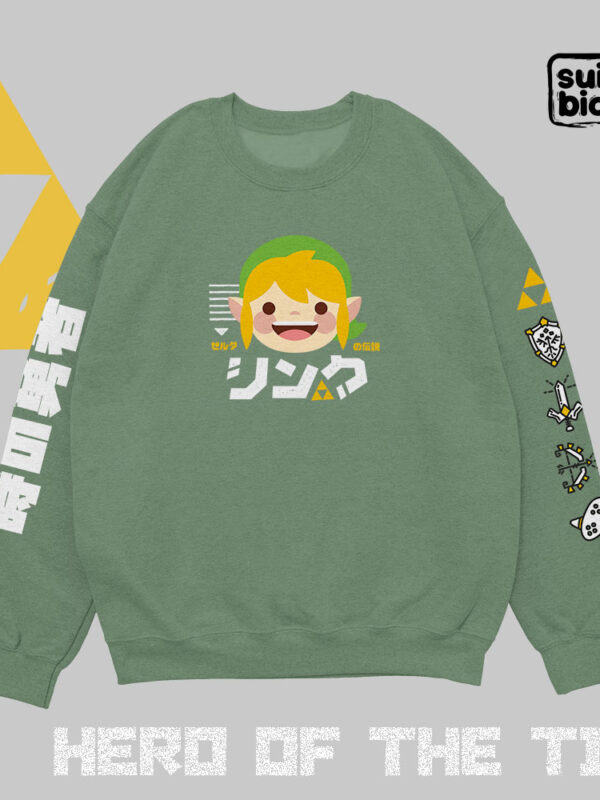 Hero of the time | Suéter verde invierno | Videojuegos | Zelda