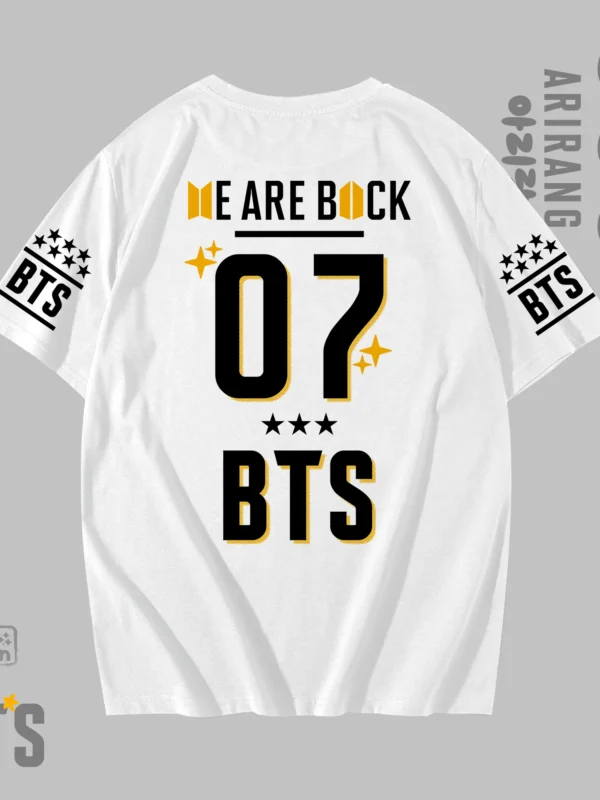 Arirang | Camiseta Oversize blanca (230gr) | BTS