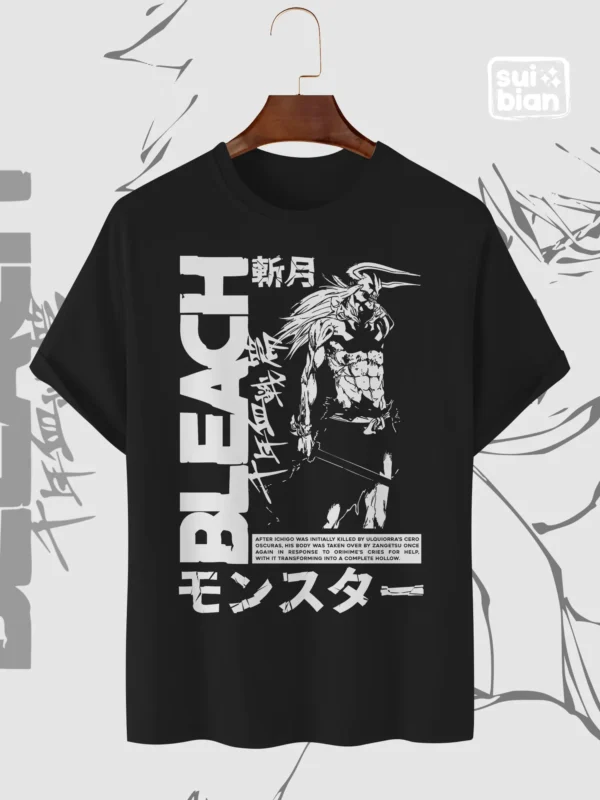 Slaying Moon | Camiseta negra | Bleach