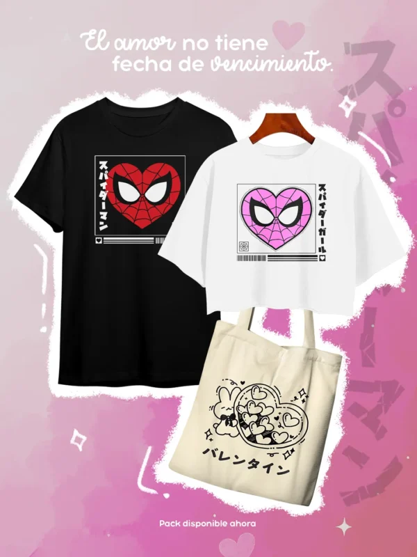 Pack Dúo Arácnido + Totebag (Cápsula Limitada)