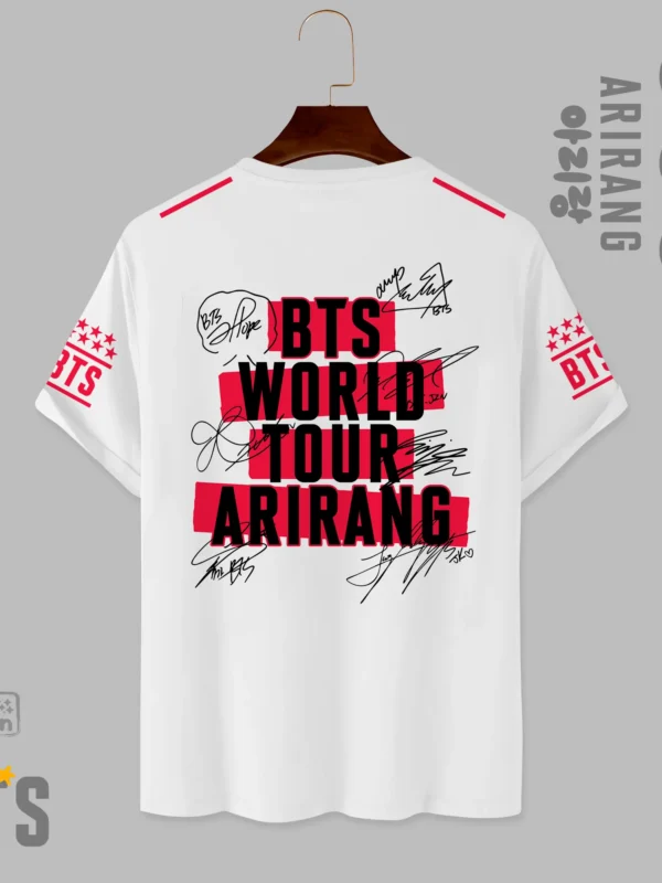 Signatures | Camiseta negra/blanca | BTS