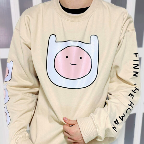 Finn el humano | Suéter color Beige | Hora de aventura - Imagen 2
