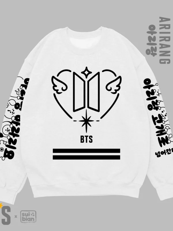 Wings BT21 | Suéter blanco | BTS